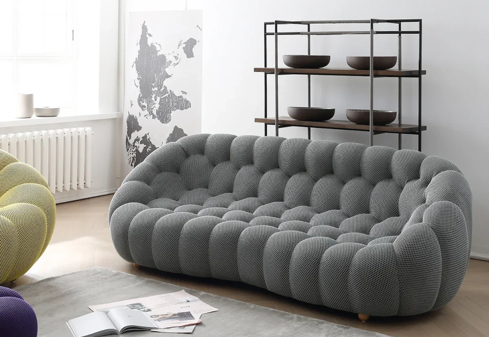 white bubble sofa